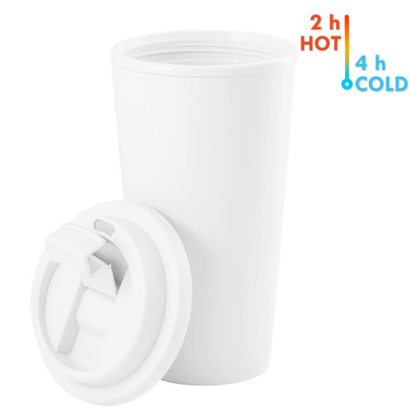 Склянка пластикова 'Cuppari' 500 мл (Білий)