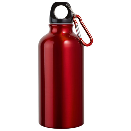 Пляшка алюмінієва 'Landscape ' 400 мл (Червоний)
