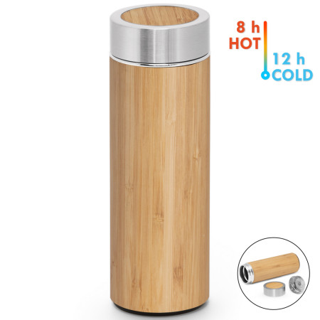 Термос бамбуковий 'Naturel' 430 мл (Коричневий)