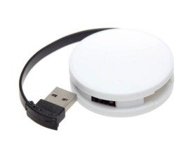 USB-хаб 'Gardner' 4 порти USB 2.0 (Чорний)