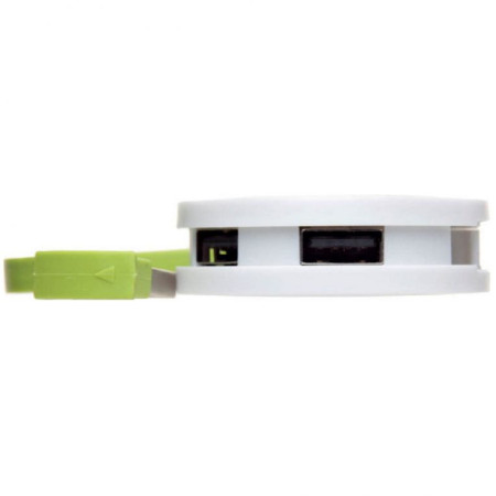 USB-хаб 'Gardner' 4 порти USB 2.0 (Світло-зелений)