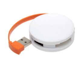 USB-хаб 'Gardner' 4 порти USB 2.0 (Помаранчевий)