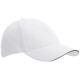 Кепка 6 панелей 'Сендвіч' (Білий)