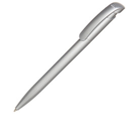 Ручка пластикова 'Clear Silver' (Ritter Pen) (Срібний)