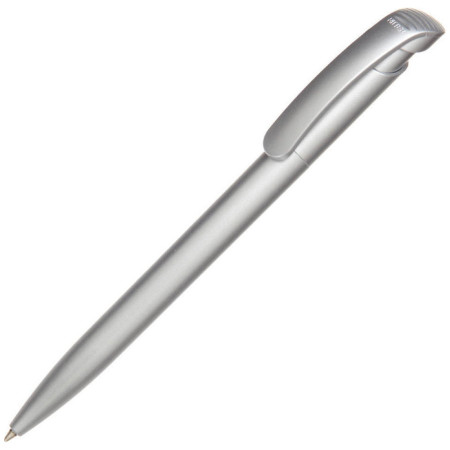 Ручка пластикова 'Clear Silver' (Ritter Pen) (Срібний)