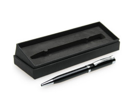 Ручка металева 'Fortuna' (Ritter Pen) в футлярі поворотна (Чорний)