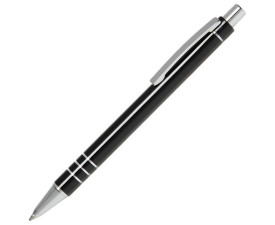 Ручка алюмінієва 'Glance' (Ritter Pen) (Чорний)