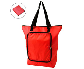 Сумка складана поліестер 210D (Червоний)