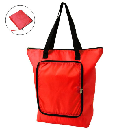 Сумка складана поліестер 210D (Червоний)