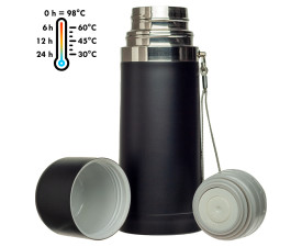 Термос 'Hotzy' ТМ "Sun Line" 350 мл (Чорний)