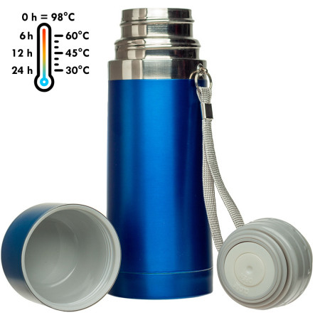 Термос 'Hotzy' ТМ "Sun Line" 350 мл (Синій)