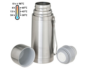 Термос 'Hotzy' ТМ "Sun Line" 350 мл (Срібний)