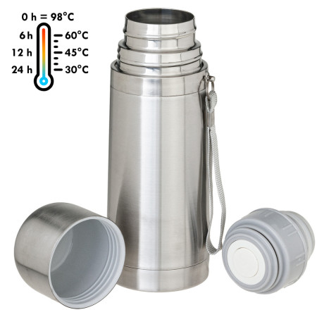 Термос 'Hotzy' ТМ "Sun Line" 350 мл (Срібний)