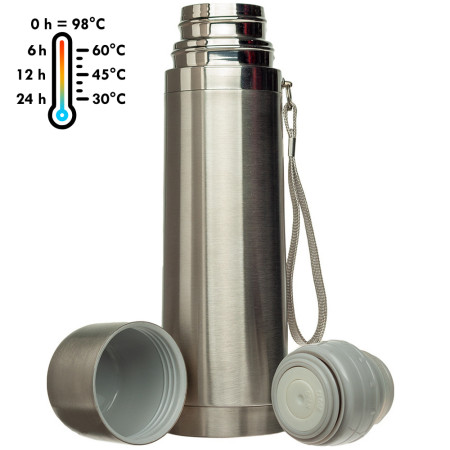 Термос 'Warmio' ТМ "Sun Line" 500 мл (Срібний)