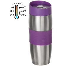 Термочашка 'Glacio' ТМ "Sun Line" 380 мл (Фіолетовий)