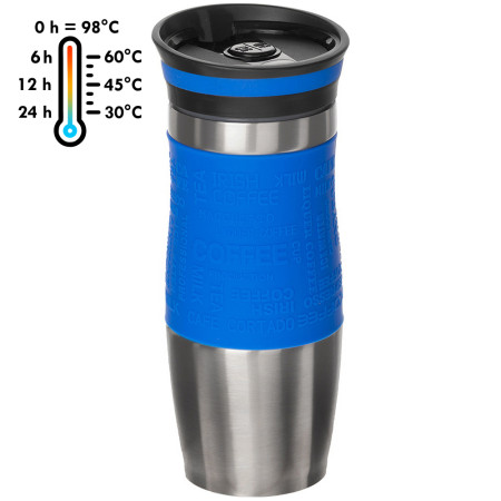 Термочашка 'Moka' ТМ "Sun Line" 380 мл (Синій)