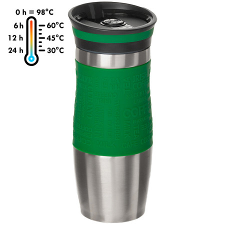 Термочашка 'Moka' ТМ "Sun Line" 380 мл (Зелений)