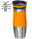 Термочашка 'Moka' ТМ "Sun Line" 380 мл (Помаранчевий)
