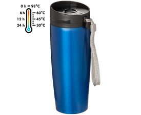 Термокружка 'Varm' ТМ "Sun Line" 380 мл (Синій)