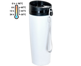 Термокружка 'Varm' ТМ "Sun Line" 380 мл (Білий)