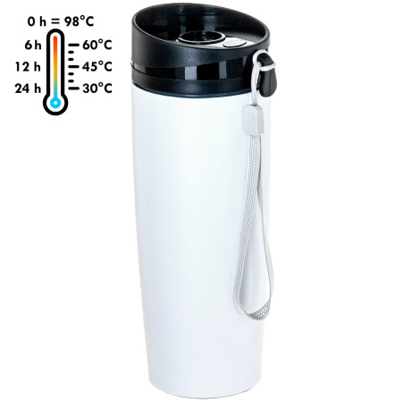 Термокружка 'Varm' ТМ "Sun Line" 380 мл (Білий)