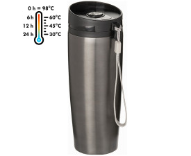 Термокружка 'Varm' ТМ "Sun Line" 380 мл (Сірий)