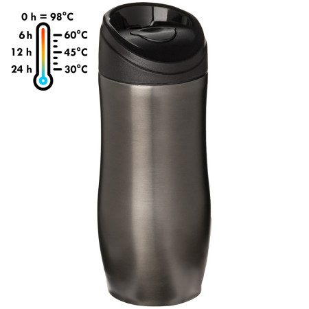 Термокружка 'Yuno' ТМ "Sun Line" 350 мл (Сірий)