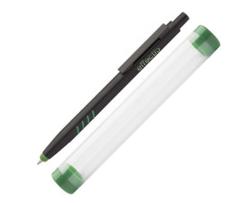 Ручка-стилус алюмінієва 'Crovy' з можливістю кольорового гравіювання в тубусі (Зелений) Ручка-стилус алюмінієва 'Crovy' з можливістю кольорового гравіювання в тубусі (Зелений)