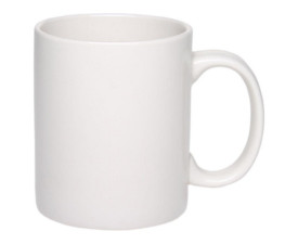 Чашка керамічна 'Том' 310 мл повністю глянцева (Білий) Чашка керамічна 'Том' 310 мл повністю глянцева (Білий)