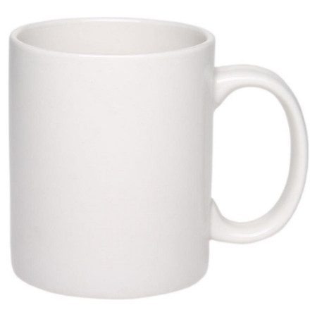 Чашка керамічна 'Том' 310 мл повністю глянцева (Білий) Чашка керамічна 'Том' 310 мл повністю глянцева (Білий)