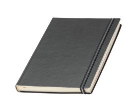 Щоденник датований на 2026 рік 'Дакар Преміум Еластик' Mem'O! ТМ (Сірий)