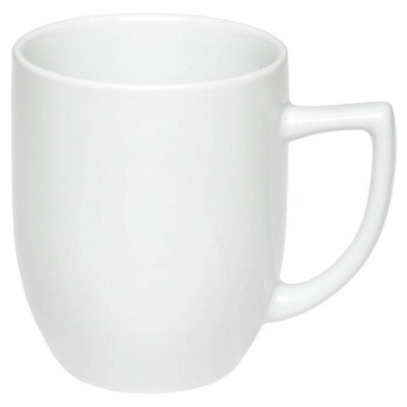 Чашка керамічна 'Аманда' 300 мл повністю глянцева (Білий)