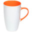 Чашка керамічна 'Хельга' 410 мл повністю глянцева (Помаранчевий)