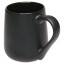 Чашка керамічна 'Муза' 365 мл матова зовні (Чорний)