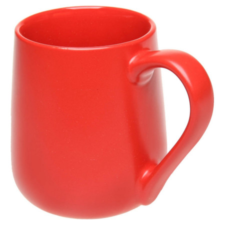Чашка керамічна 'Муза' 365 мл матова зовні (Червоний)