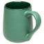 Чашка керамічна 'Муза' 365 мл матова зовні (Зелений)