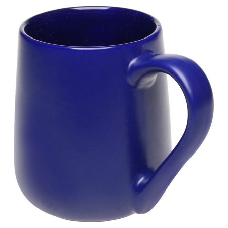 Чашка керамічна 'Муза' 365 мл матова зовні (Синій) Чашка керамічна 'Муза' 365 мл матова зовні (Синій)