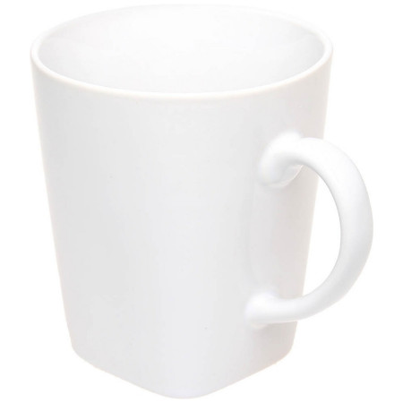 Чашка керамічна 'Мері Мат' 345 мл повністю матова (Білий)