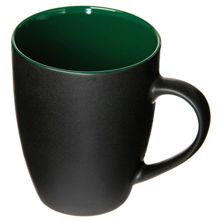 Чашка керамічна 'Ваканда' 350 мл матова зовні глянцева всередині (Зелений) Чашка керамічна 'Ваканда' 350 мл матова зовні глянцева всередині (Зелений)