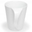 Чашка керамічна 'Сімона' 300 мл повністю глянцева (Білий)