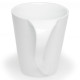Чашка керамічна 'Сімона' 300 мл повністю глянцева (Білий)