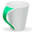 Чашка керамічна 'Сімона' 300 мл повністю глянцева (Зелений)