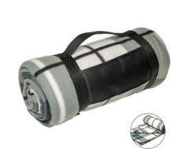 Плед полар-флісовий 'Cozy Urban' ТМ "Sun Line" 230 г/м&sup2; (Сірий)