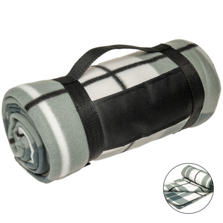 Плед полар-флісовий 'Cozy Urban' ТМ "Sun Line" 230 г/м&sup2; (Сірий)