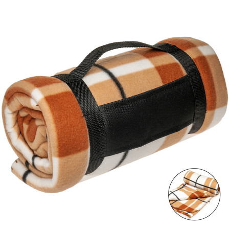 Плед полар-флісовий 'Cozy Urban' ТМ "Sun Line" 230 г/м&sup2; (Бежевий)