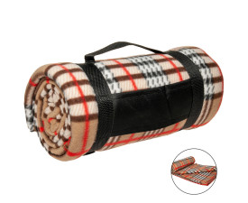 Плед полар-флісовий 'Cozy Classic' ТМ "Sun Line" 230 г/м&sup2; (Бежевий)