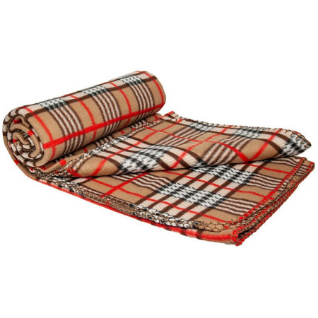 Плед полар-флісовий 'Cozy Classic' ТМ "Sun Line" 230 г/м² (Бежевий)