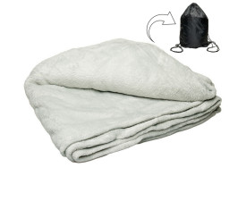 Плед корал-флісовий 'Cozy Soft' ТМ "Sun Line" 240 г/м&sup2; (Сірий)