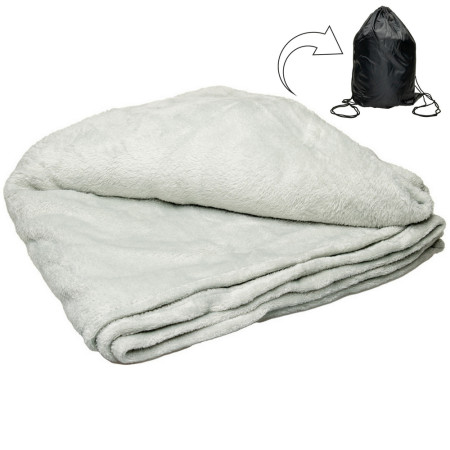 Плед корал-флісовий 'Cozy Soft' ТМ "Sun Line" 240 г/м&sup2; (Сірий)