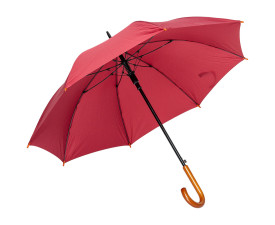 Парасолька-тростина напівавтомат 'Ізабелла' ТМ "Sun Line" &Oslash;103 cм (Бордовий)